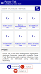 Mobile Screenshot of powertekindia.net